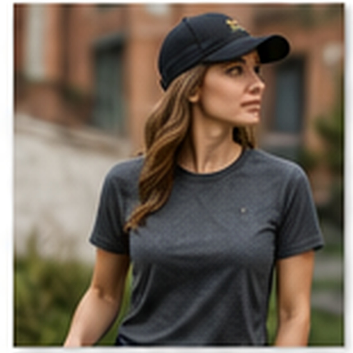 Casual branded shirt and cap