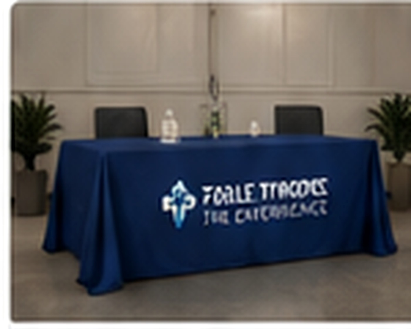 Custom fitted event table throw